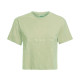 Guess Γυναικεία κοντομάνικη μπλούζα crop Maglieria Tagliata T-Shirt
